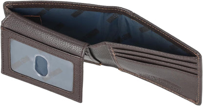 Harley-Davidson Cartera de cuero genuino con bloqueo RFID para homb...