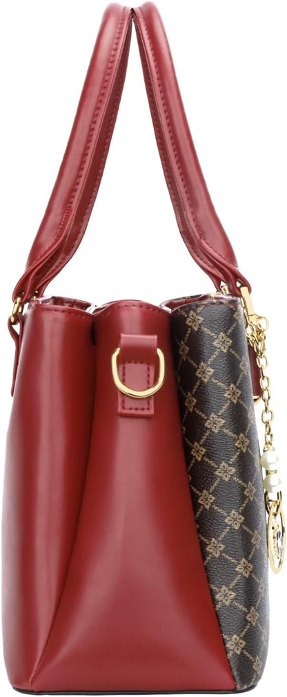 KKXIU Monederos y bolsos para mujer, Bolso tipo cartera con asa sup...