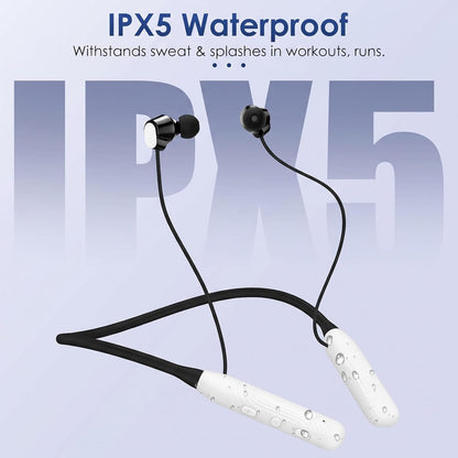 Auriculares Bluetooth con banda para el cuello, auricular Bluetooth...