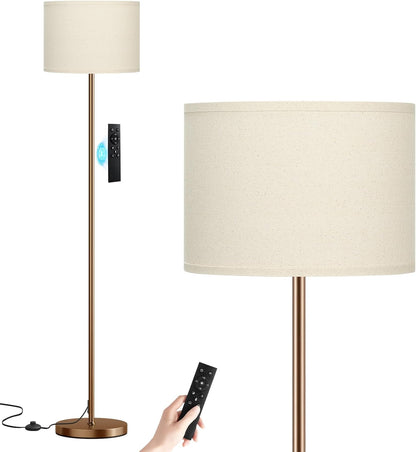 Ambimall - Lámpara de pie para sala de estar, con control remoto y...