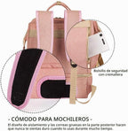 MOMIGO DiaperBreast Pump Backpack - Bolsa enfriadora y resistente a...