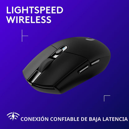 Logitech G Ratón inalámbrico para juegos 305 Lightspeed - Negro | 1...