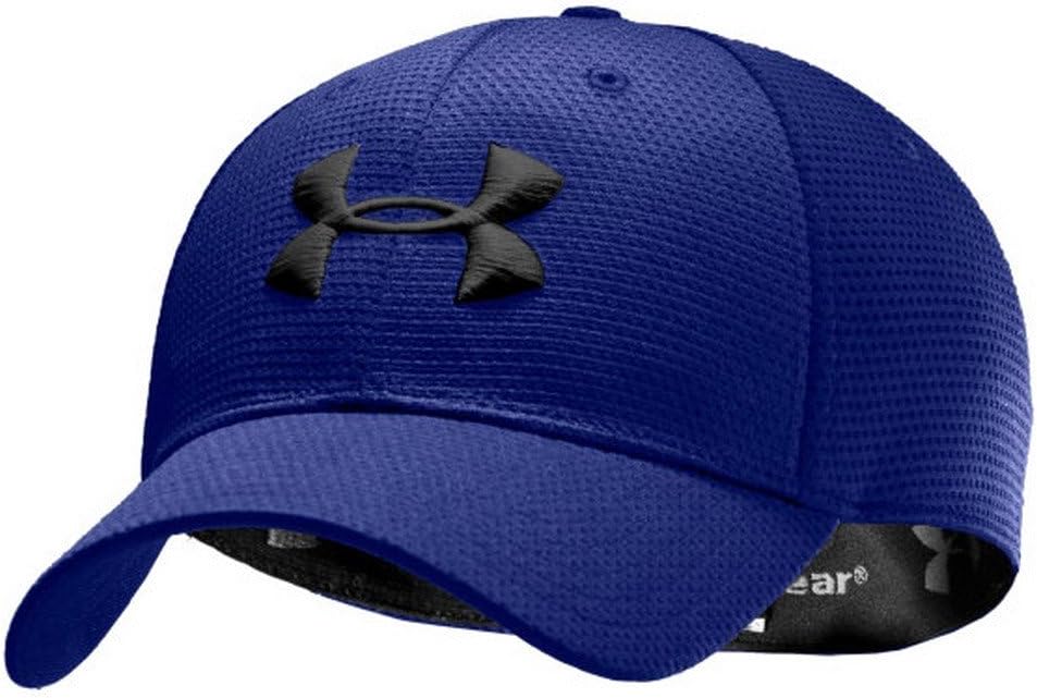 Under Armour Gorra para hombre Blitzing con tecnología Stretch Fit