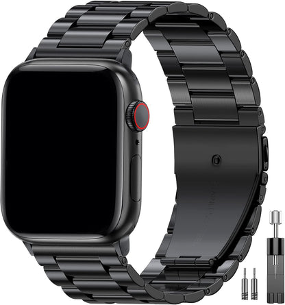 Correa de metal EPULY compatible con correas de Apple Watch para ho...