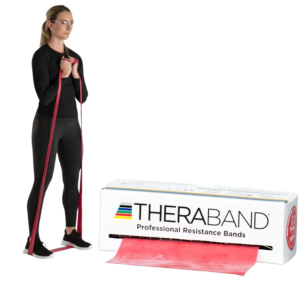 Theraband Professional Bandas de Resistencia de látex para ejercici...