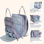 BabbleRoo Mochila para pañales \u2013 Bolsa de viaje para Baby Esse...