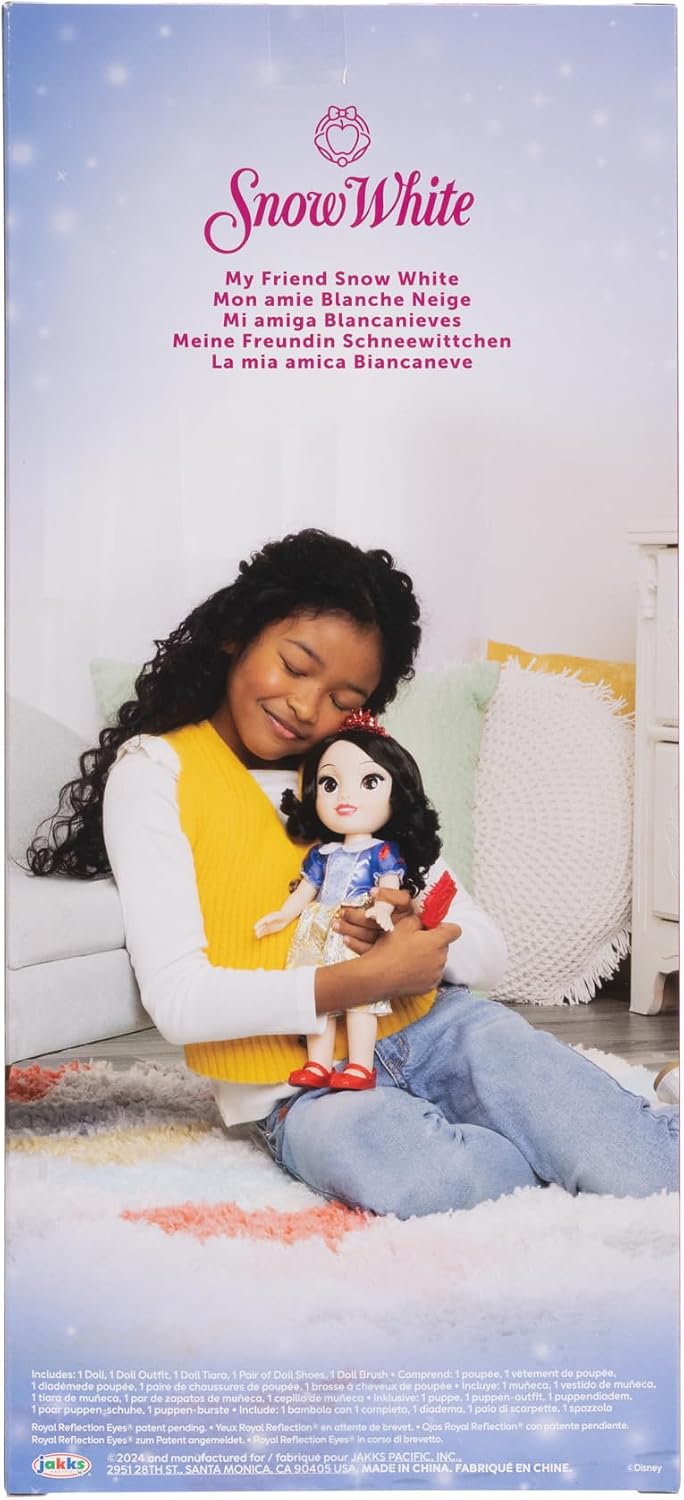Disney Princess My Friend - Muñeca Blancanieves de 14 pulgadas de a...
