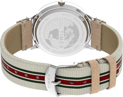 Timex Reloj clásico Waterbury para hombre de 40 mm