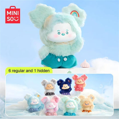 MINISO Disney Mickey Cloud Serie Fantasía de Peluche de Vinilo Caja...