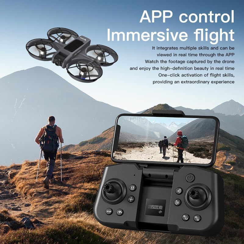 Dron VR FPV con cámara y gafas de realidad virtual para principiant...