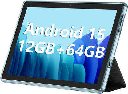 ECOPAD Tableta de 10.1 Pulgadas, Tabletas Android 15 12GB(4+8) RAM...