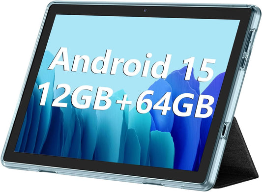 ECOPAD Tableta de 10.1 Pulgadas, Tabletas Android 15 12GB(4+8) RAM...