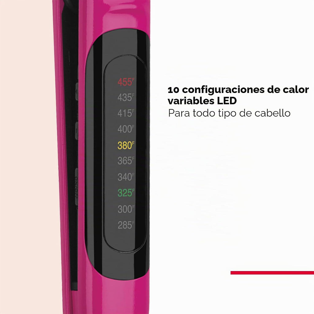 Revlon Plancha plana de cerámica Smooth Brilliance | Smooth Glide y...