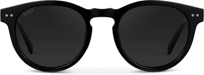 WearMe Pro Gafas de sol polarizadas redondas para mujer, protección...
