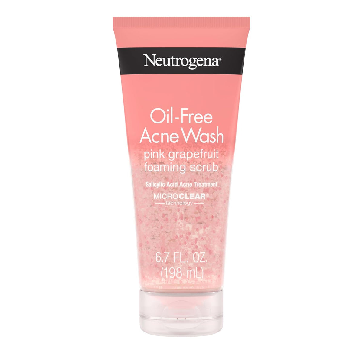 Limpiador facial de Neutrogena para el acné sin aceite, Rosado | Li...