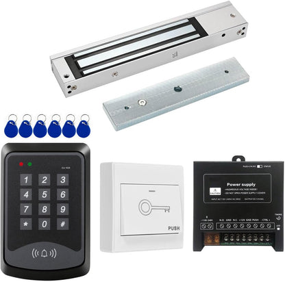 Sistema de control de acceso de puerta RFID teclado 600lb Kit de ce...