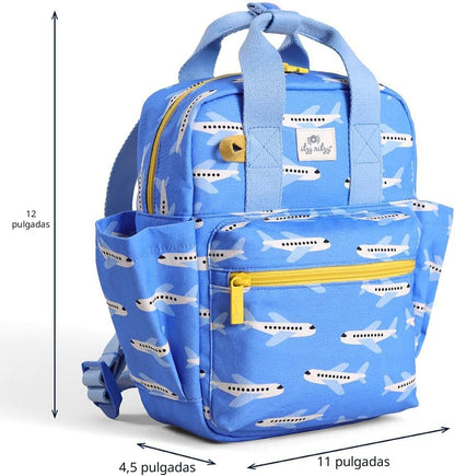 Itzy Ritzy Mochila para niños pequeños, bolsa de guardería con inte...