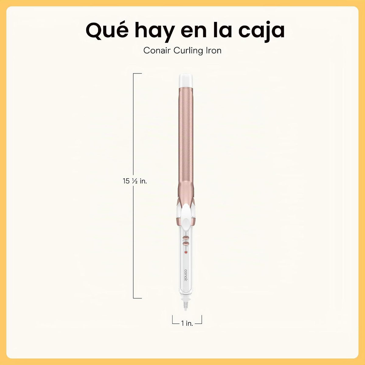 Conair - Plancha rizadora extra larga, doble cerámica, 1 pulgada |...