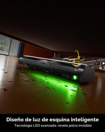 Aspiradora inalámbrica, 500W 45KPA 50Mins Stick Aspiradoras para el...