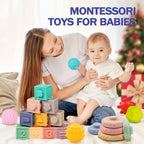 Jyusmile Juguetes para bebés de 6 a 12 meses, juguete Montessori Pr...