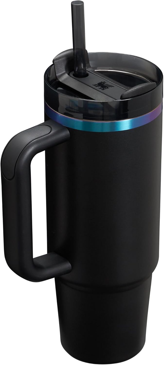 STANLEY Quencher H2.0 Flow State - Vaso de 30 onzas, color negro cr...