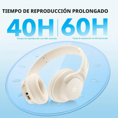 Soundcore by Anker Q20i Auriculares híbridos con cancelación activa...