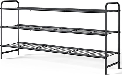 Kitsure Organizador de zapatos de acero inoxidable, 37.3" de ancho...