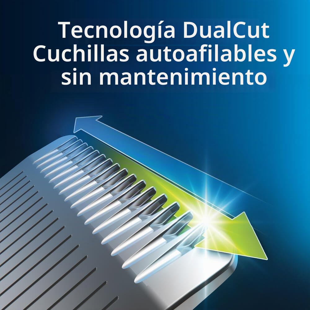 Norelco Philips Multigroom 3000 Series, recortadora todo en uno, re...