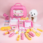 Meland Kit médico con cachorro para niños, juguete de simulación de...