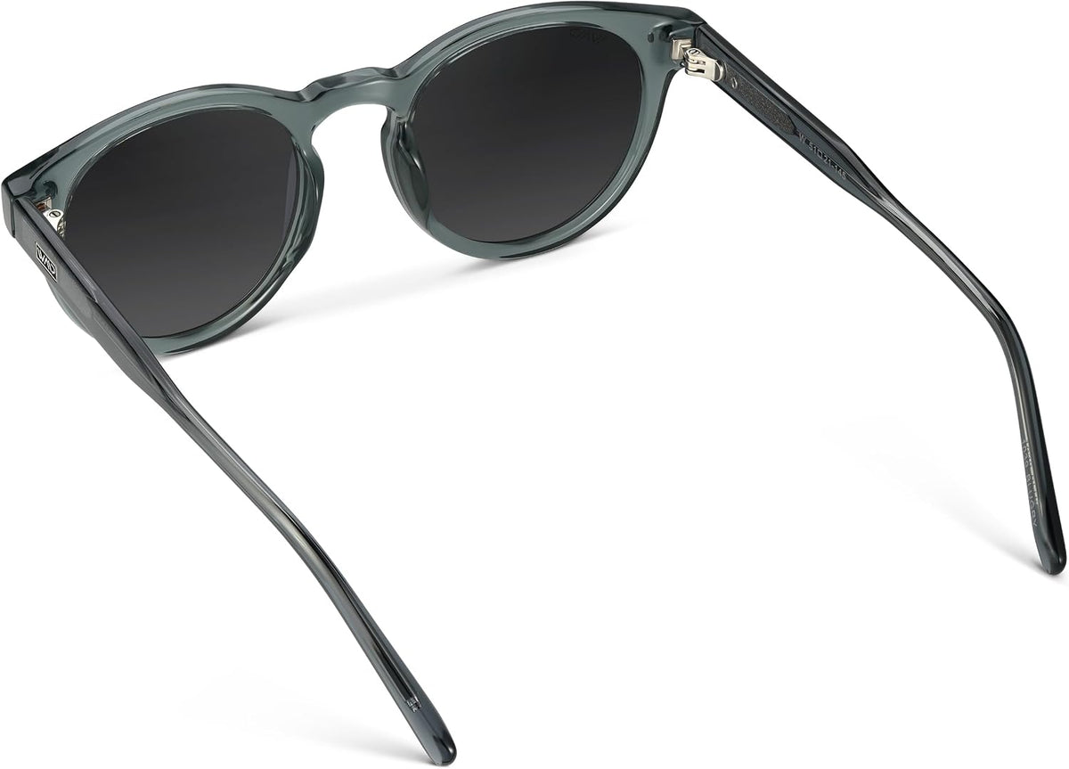 WearMe Pro Gafas de sol polarizadas redondas para mujer, protección...