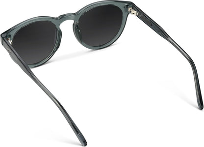 WearMe Pro Gafas de sol polarizadas redondas para mujer, protección...