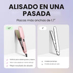 Plancha para cabello húmedo a liso Wavytalk, plancha alisadora con...