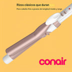 Conair - Plancha rizadora de cerámica doble, barril de 1 pulgada |...