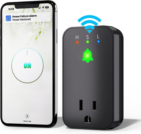 Alarma de corte de energía WiFi, alarma de corte de energía intelig...