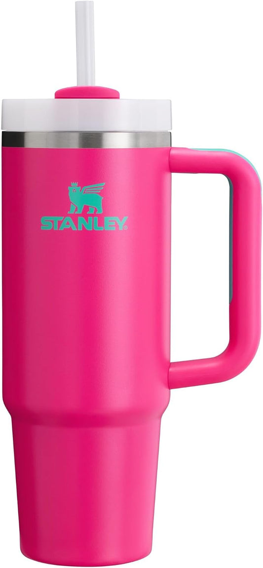 Stanley Quencher H2.0 - Vaso Térmico con asa y pajita, tapa de 3 po...