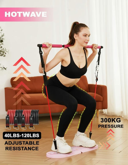 Tabla de flexiones HOTWAVE, tabla de flexiones portátil, barra de f...