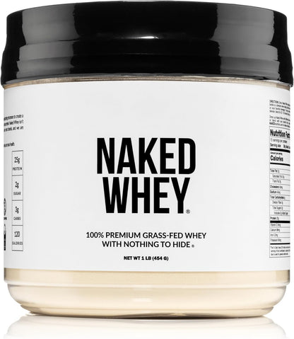 NAKED Suero de leche de 1 libra \u2013 Solo 1 ingrediente, polvo de...