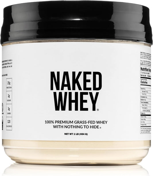 NAKED Suero de leche de 1 libra \u2013 Solo 1 ingrediente, polvo de...