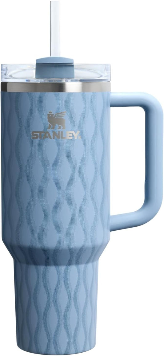 Stanley Quencher H2.0 Flow State - Vaso de 40 onzas, color azul piz...