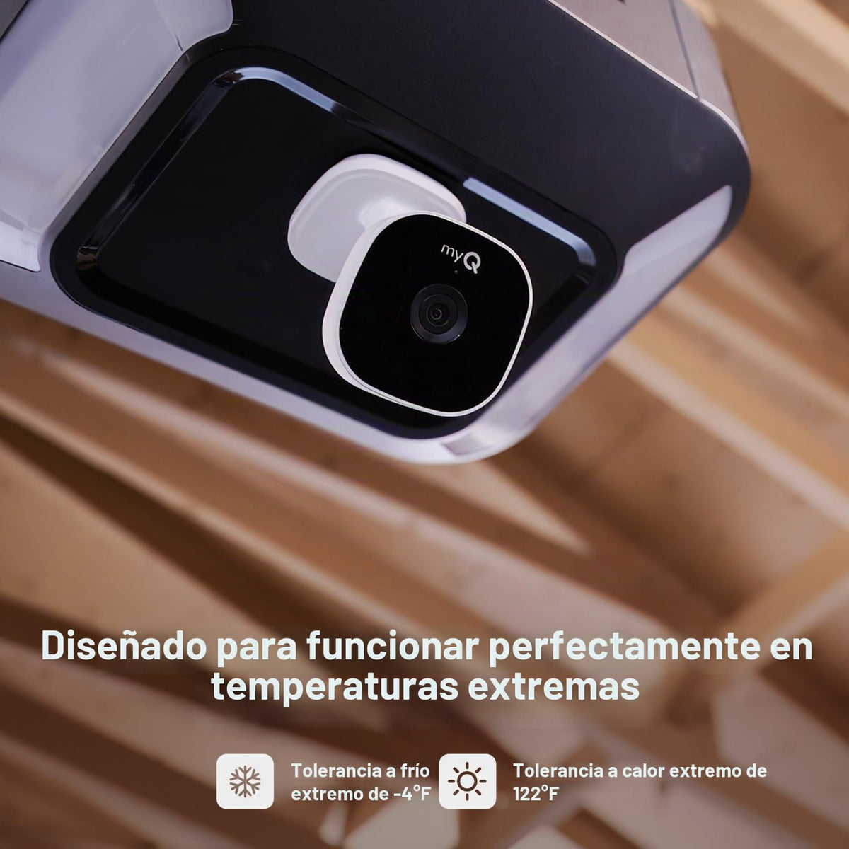 myQ Smart Garage - Cámara de seguridad de garaje - Video HD de 1080...