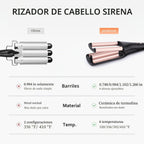 Janelove rizador de cabello 4 en 1, ondulador de cabello, rizador d...