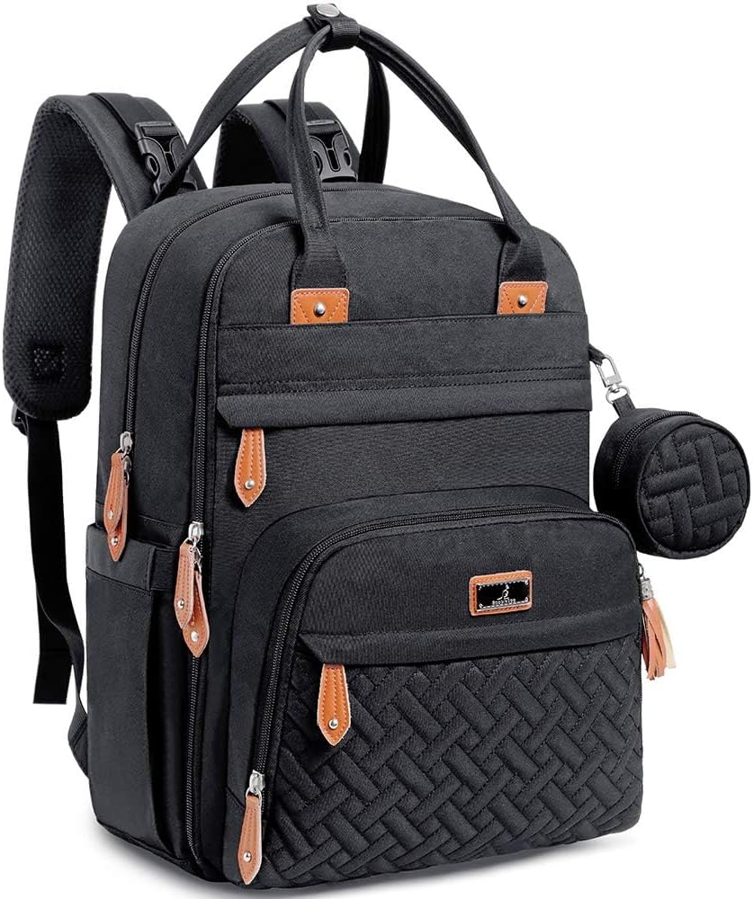 BabbleRoo Mochila para pañales \u2013 Bolsa de viaje para Baby Esse...