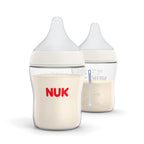 NUK Biberón Perfect Match Natural Transition, 5 oz, paquete de 2 |...