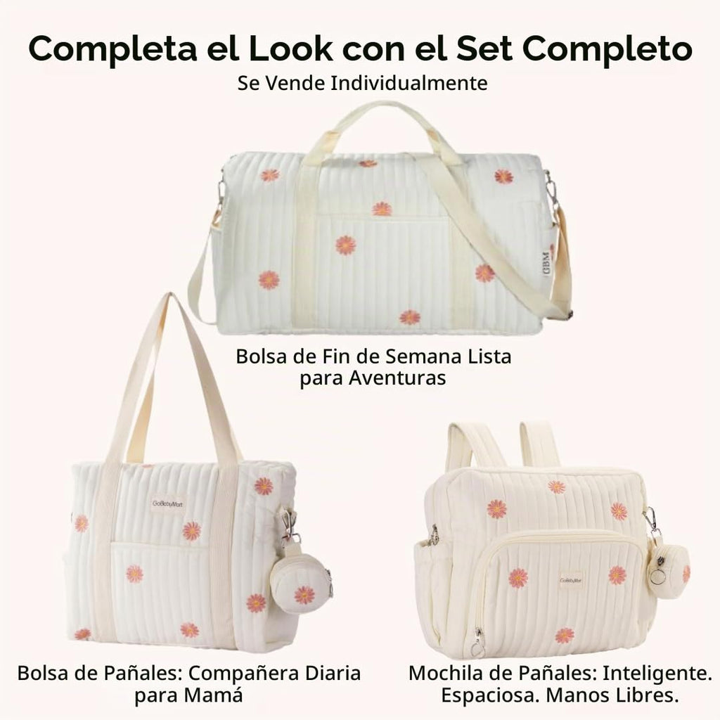 GOBABYMART Juego de 3 bolsas para pañales, bolsa de hospital para t...