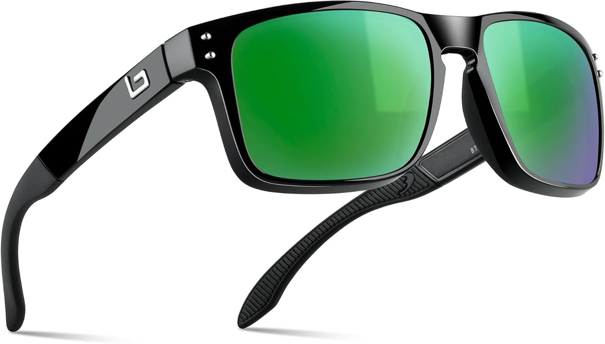 BNUS Corning Gafas de sol con lentes de vidrio para hombres y mujer...