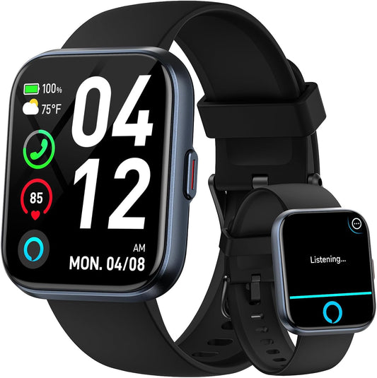 Relojes inteligentes para hombre, Android y iPhone, 1.8 pulgadas HD...