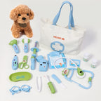 Meland Kit médico para niño con cachorro, juguete de simulación de...