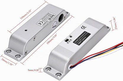 Cerradura eléctrica del perno de la gota del modo NC Fail Safe DC 1...