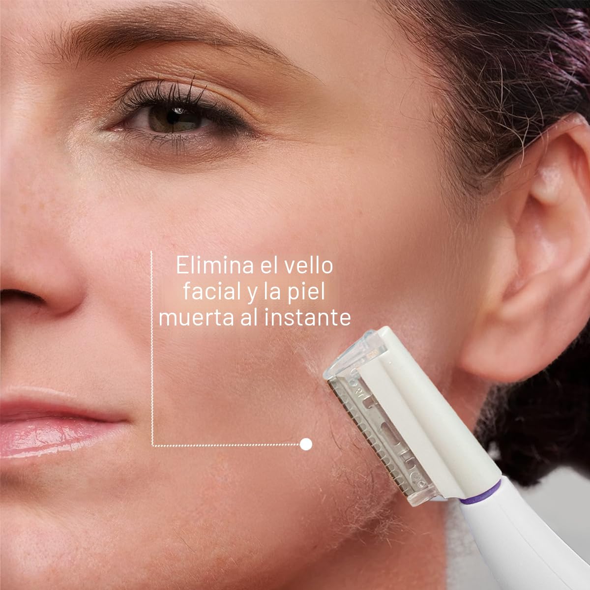 Michael Todd Beauty Sonicsmooth Dermaplane Razor para la cara de la...