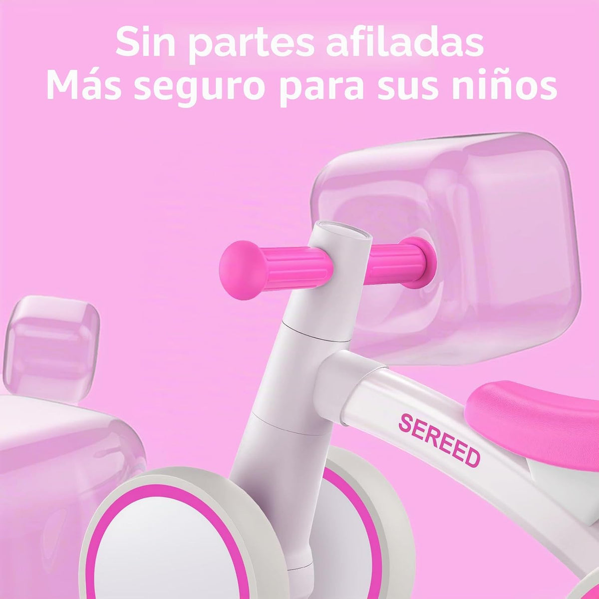 SEREED Bicicleta de equilibrio para bebés de 1 año, bicicleta de eq...